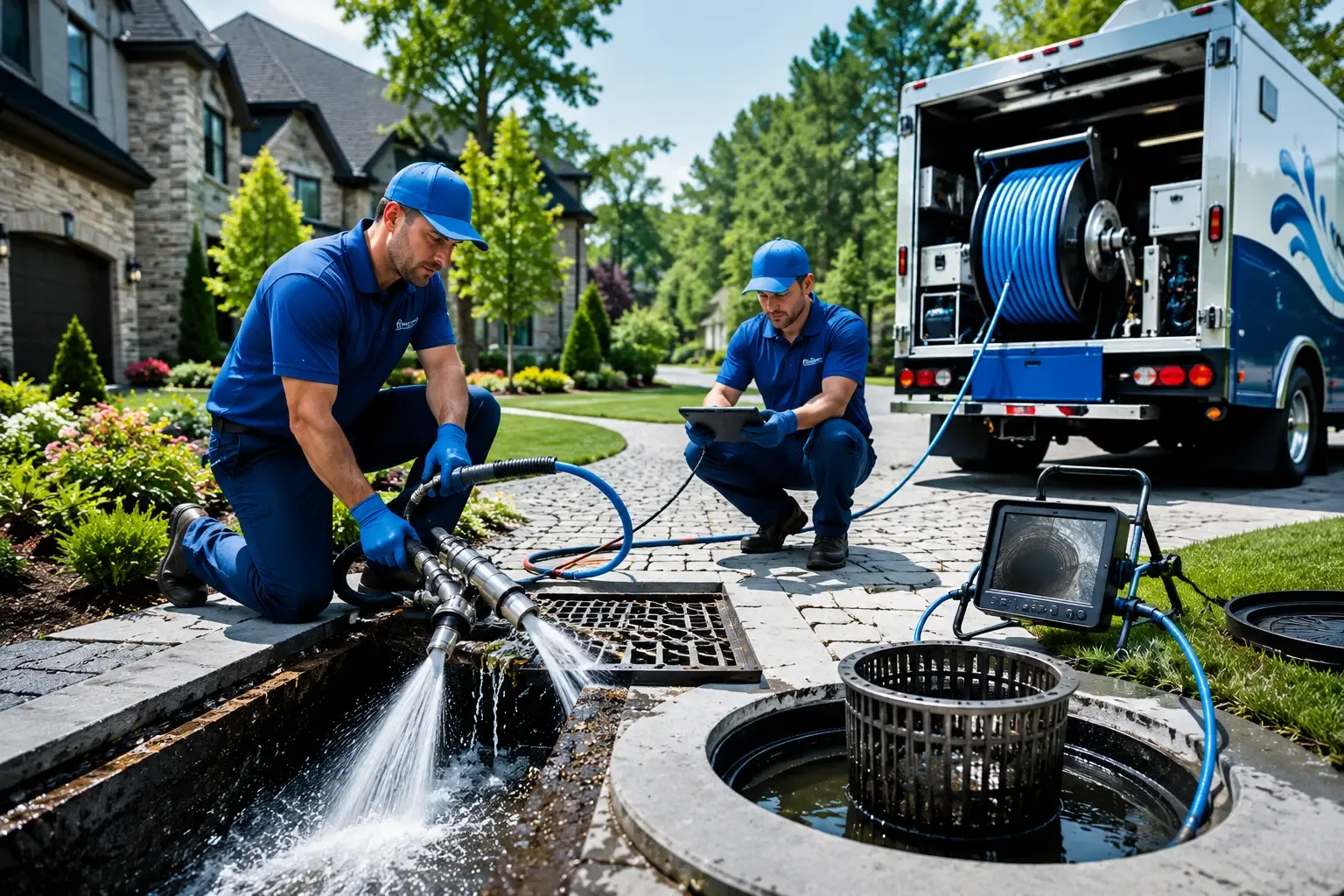 Local outdoor drain cleaning professionals in Colbert, OK